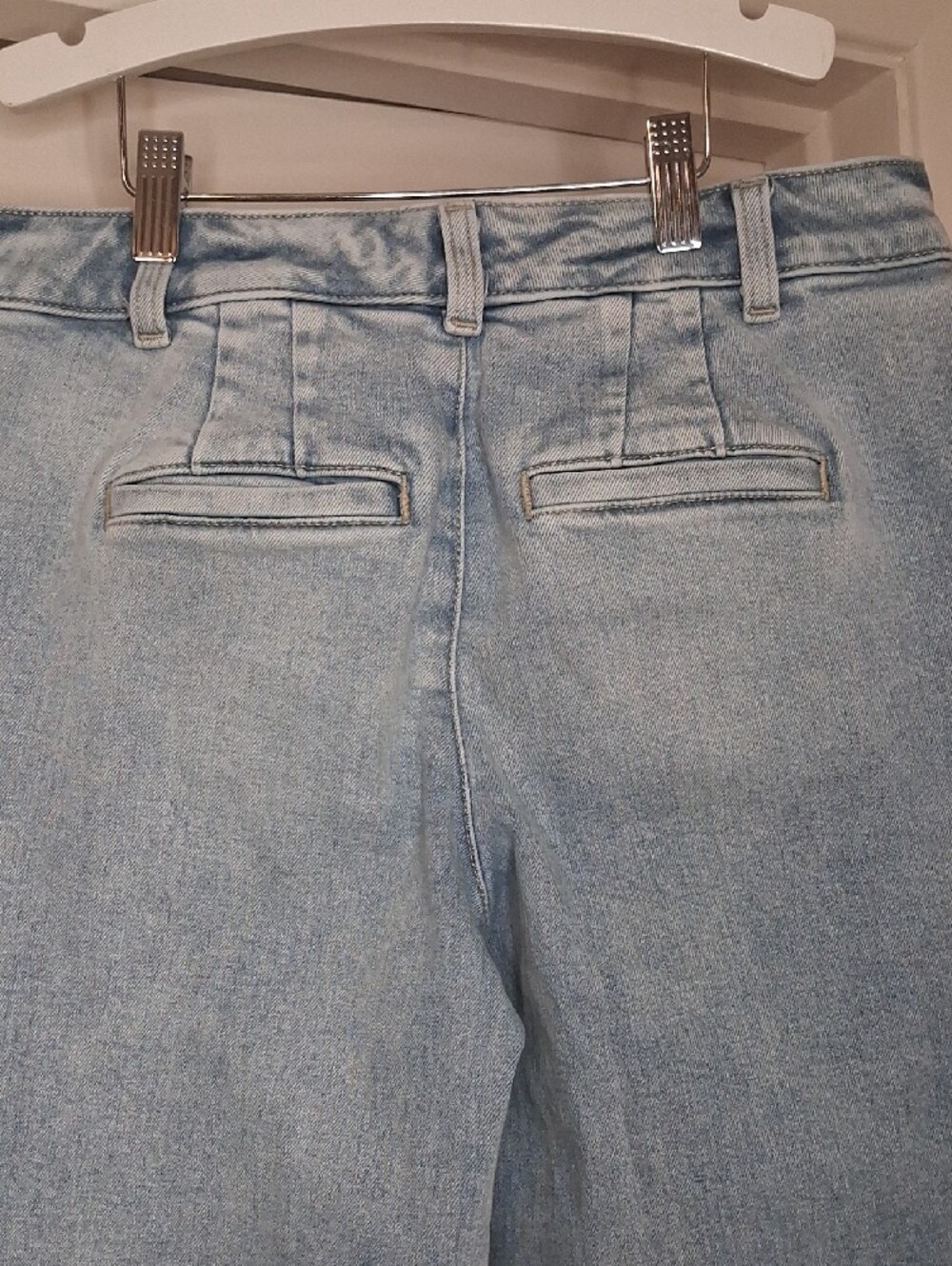 Talbots Light Blue Wide-Leg Cropped Jeans - Picture 8 of 10